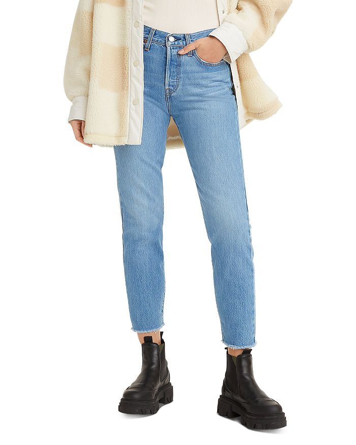 Wedgie Icon Fit High Rise Straight Jeans in Athens No Way | Bloomingdale's (US)