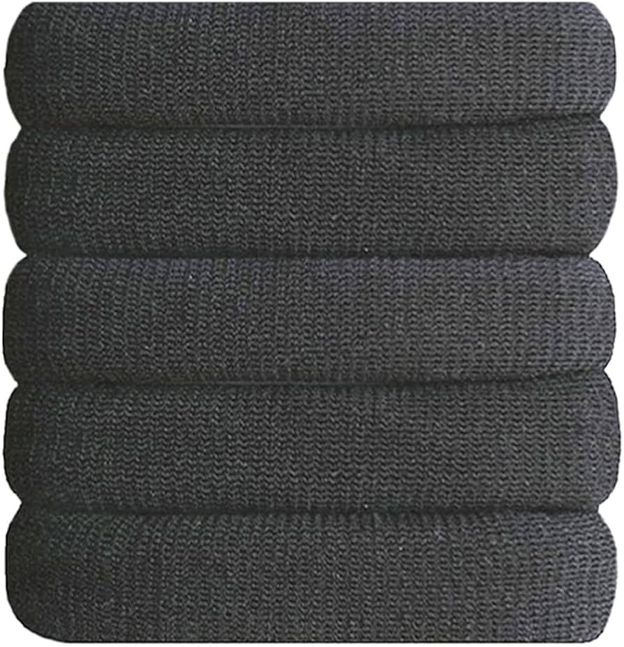 Thick Hair Ties Hair bands No Break Ponytail Holders for Thick Heavy and Curly Hair (Hair ties 5 ... | Amazon (US)