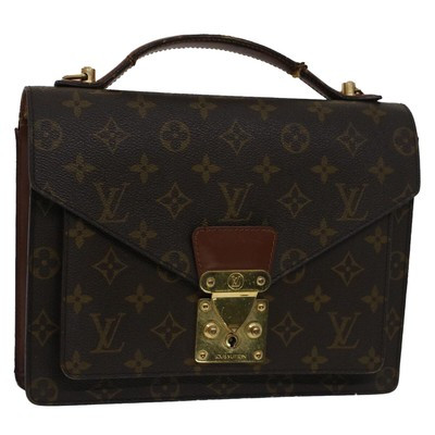 LOUIS VUITTON Monogram Monceau 25 Hand Bag M51185 LV Auth bs7441 | eBay US