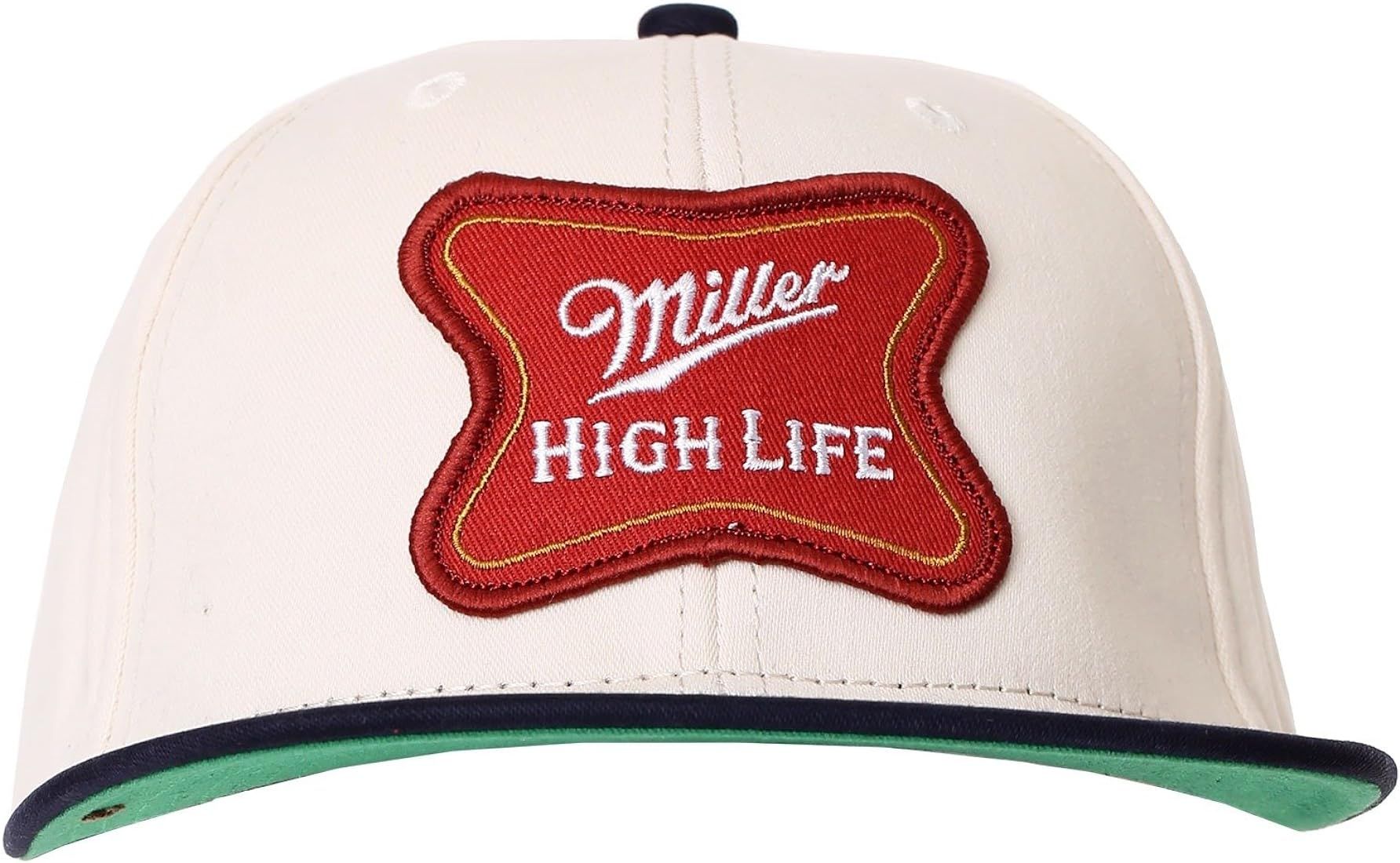 Miller High Life Logo Cotton Twill Snapback Hat Standard | Amazon (US)