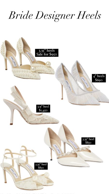 Bridal heels 
Wedding day shoes 
Bridal shower heels 
Rehersal dinner shoes 
Bride to be 
Engaged 
Jimmy Choo 
Dior 


#LTKstyletip #LTKwedding #LTKshoecrush