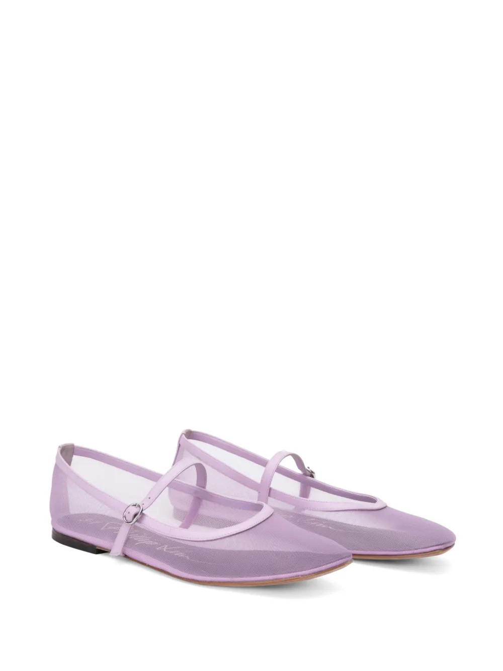 3.1 Phillip Lim ID Mesh Ballerina Shoes | Purple | FARFETCH AU | Farfetch Global