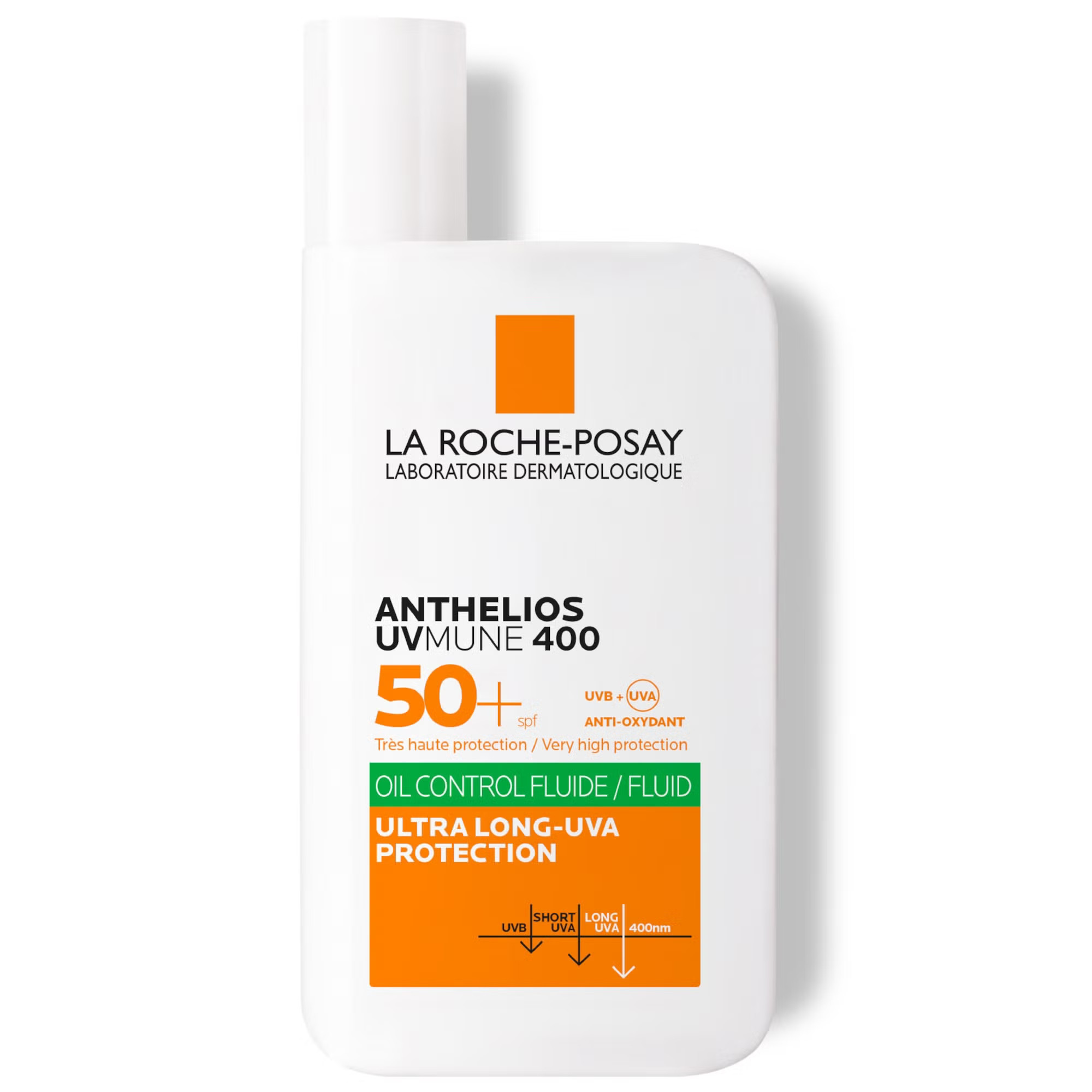 La Roche-Posay Anthelios Oil Control Fluid SPF50+ for Oily Blemish-Prone Skin 50ml | Look Fantastic (UK)