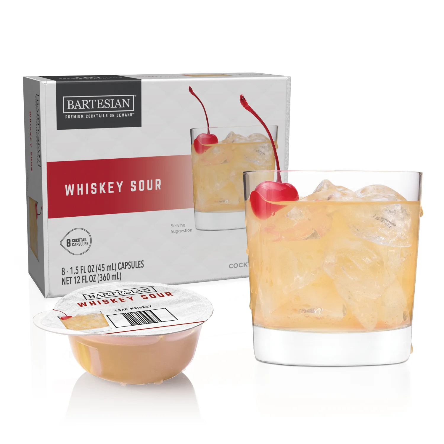 Whiskey Sour Cocktail Capsules | Bartesian | Bartesian