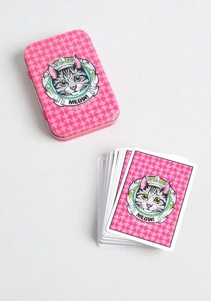 Fluffle The Deck Kitty Playing Cards | ModCloth
