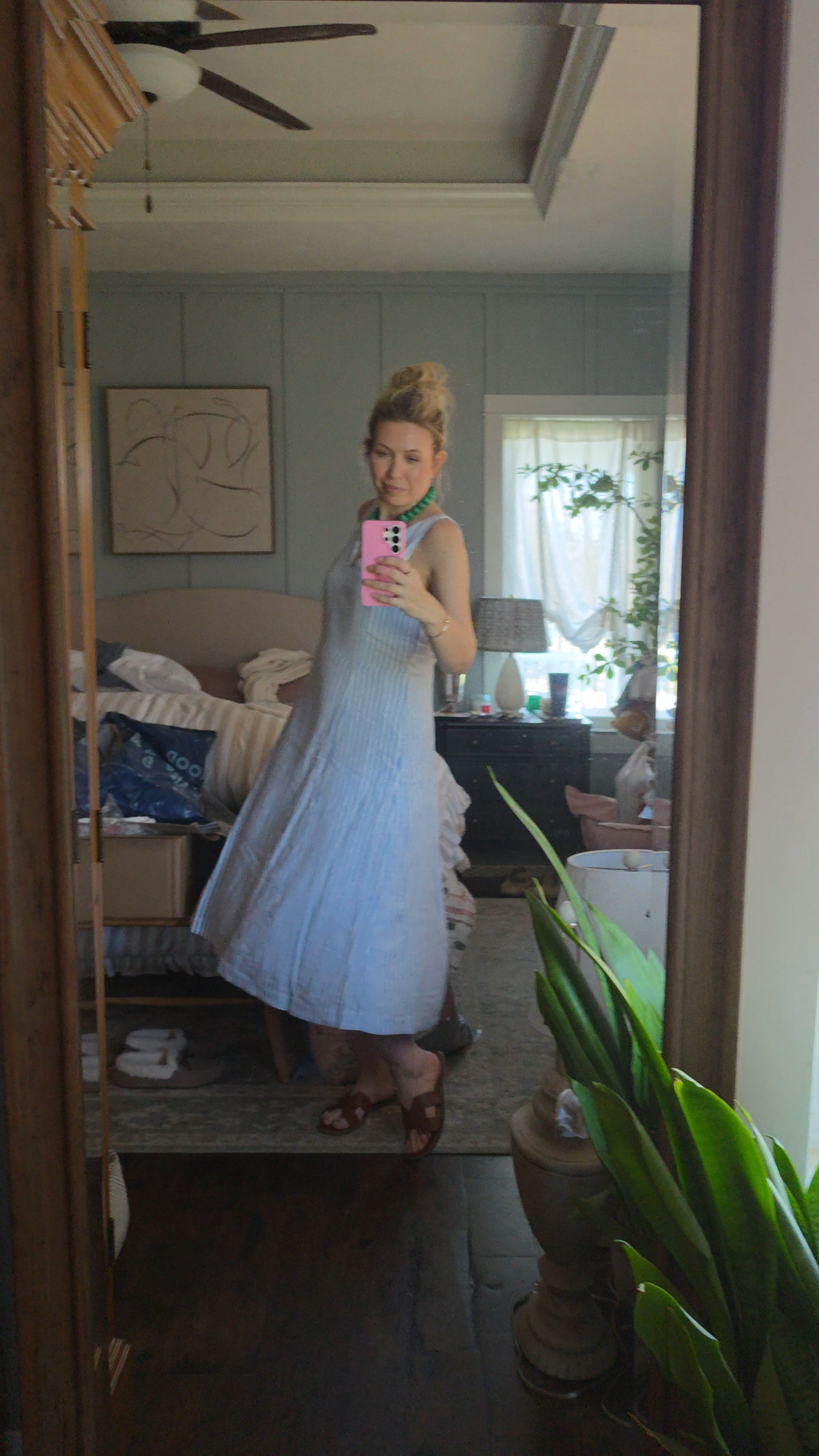 Beautiful linen blend dress,perfect for spring and summer 

#LTKMothersDay #LTKOver40 #LTKSeasonal