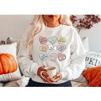 I Am Strong Sweatshirt - Motivational Sweater Unique Mental Health Valentines Day Gift Cute Love Smile | Etsy (US)