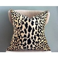 Velvet Pillow Cover,  Animal Print Pillow, Throw pillow, cheetah pillow, Gold Black Pillow, Home decor | Etsy (US)