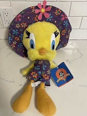 Vintage 1998 Warner Brothers Looney Tunes Tweety Bird Plush Stuffed Large 27"  | eBay | eBay US