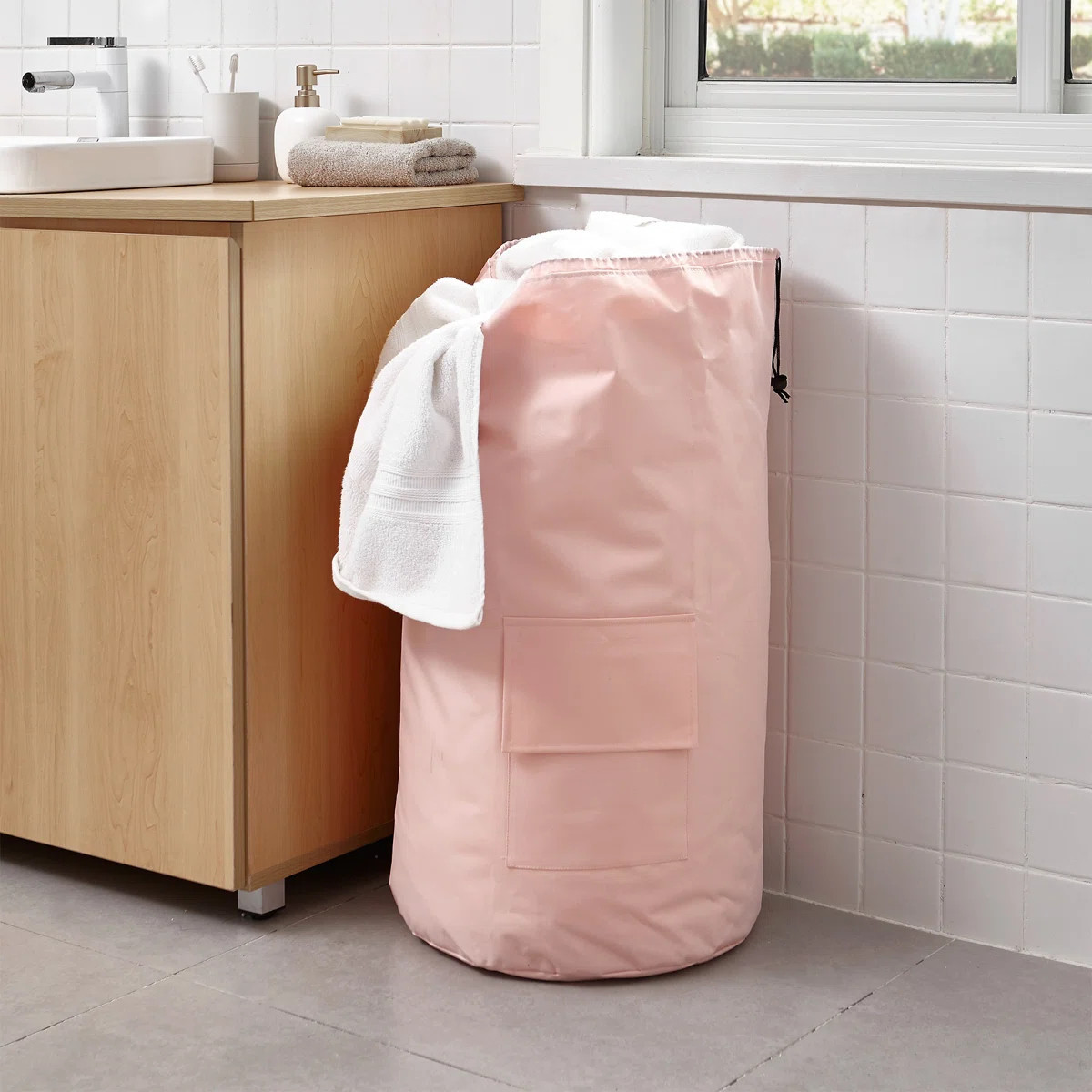 Laundry Backpack - TUSK\u00ae College Storage - Rose Quartz | Wayfair North America