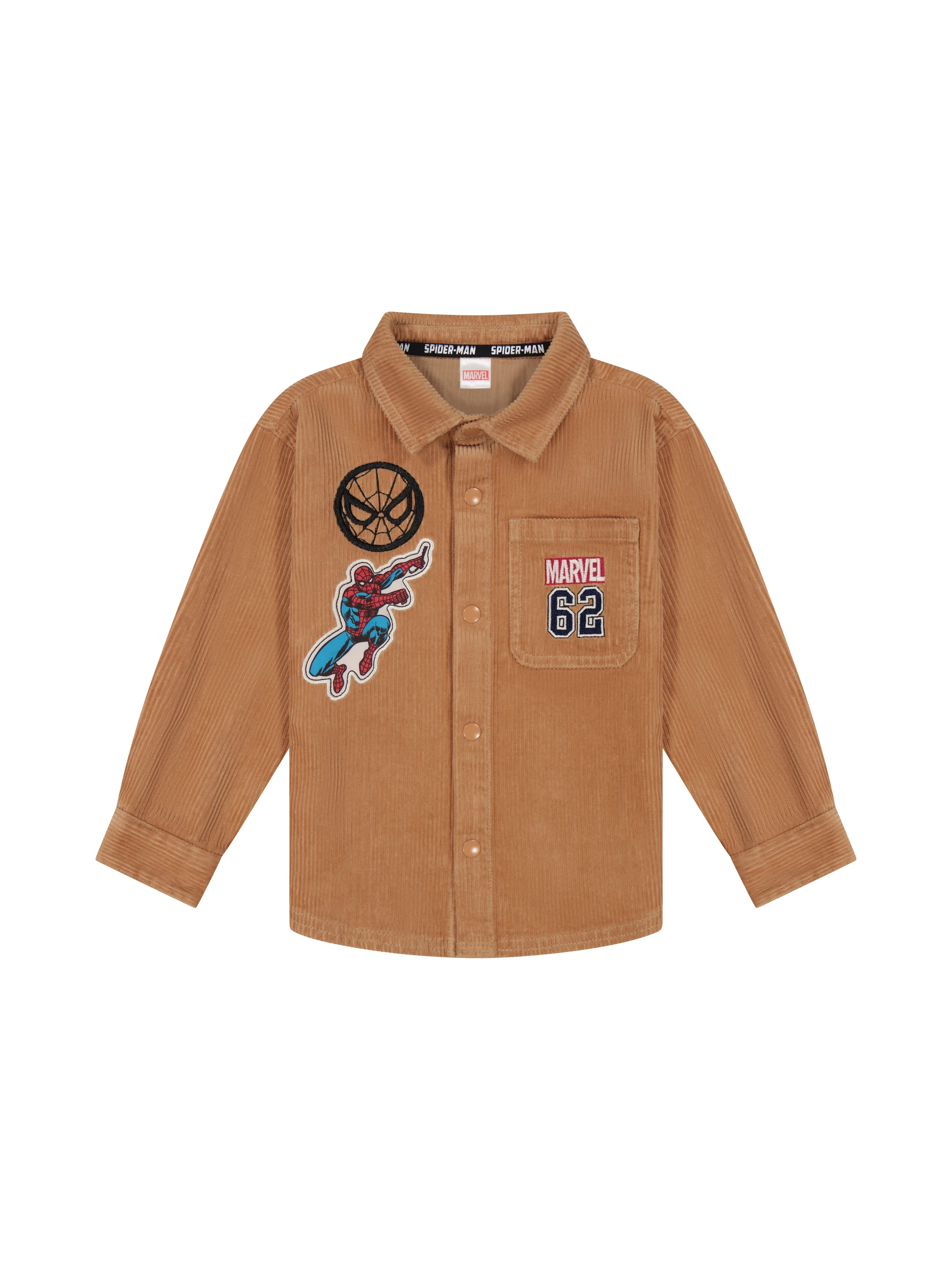 Spider-Man Toddler Boy Shacket, Sizes 12M-5T - Walmart.com | Walmart (US)