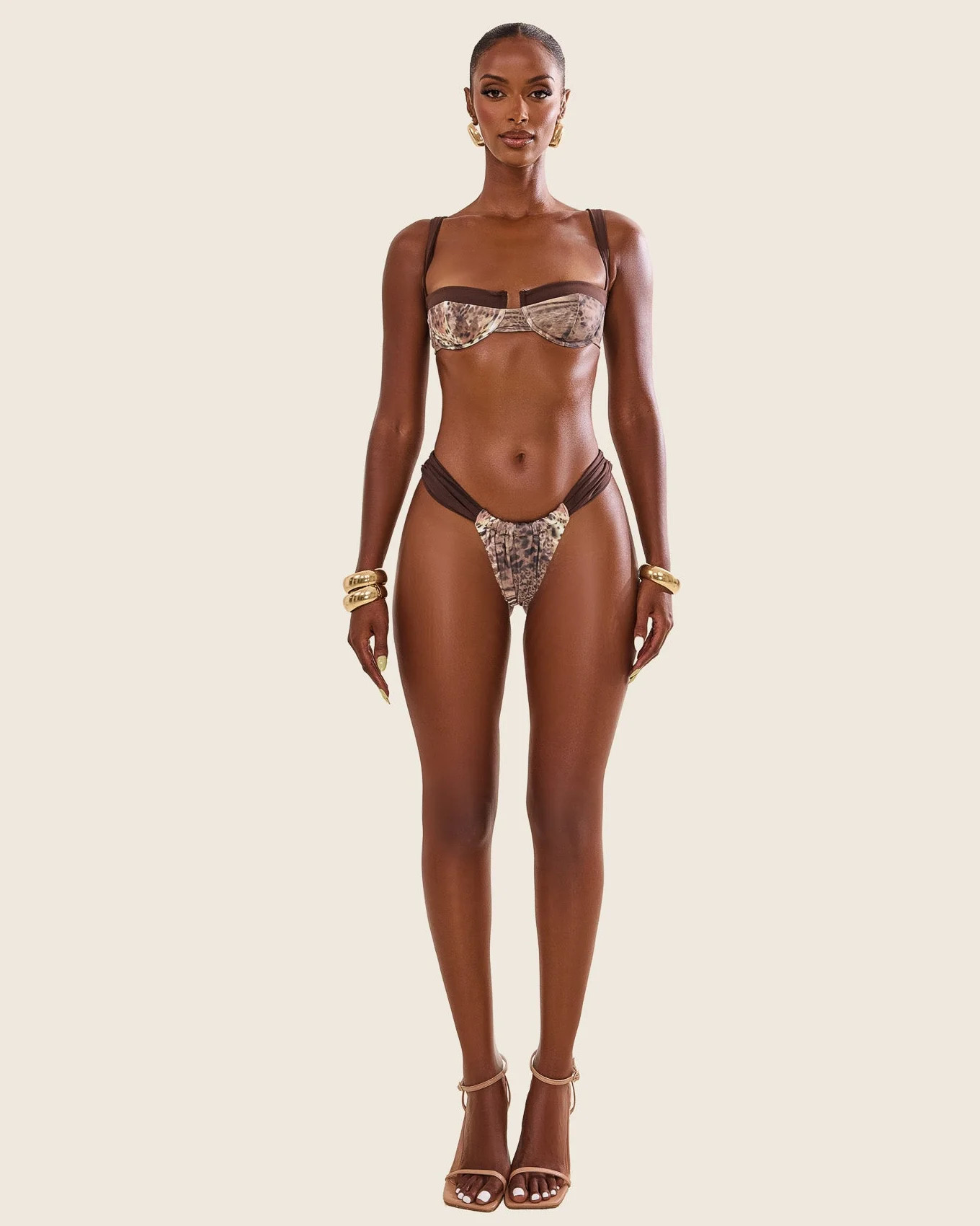 The Valeria Bikini in Brown | Mars The Label
