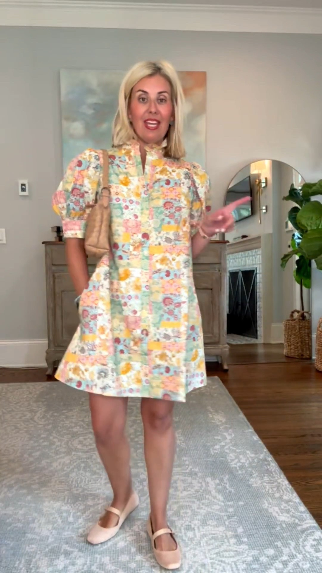 Oh my word this is gorgeous!! Yall will be seeing me in this everywhere. I’m in small dress and 7 Mary Jane’s (size 1 down). 

*code mixandmatch15 for 15% off your 1st order

#LTKPetite #LTKOver40 #LTKmomlife
