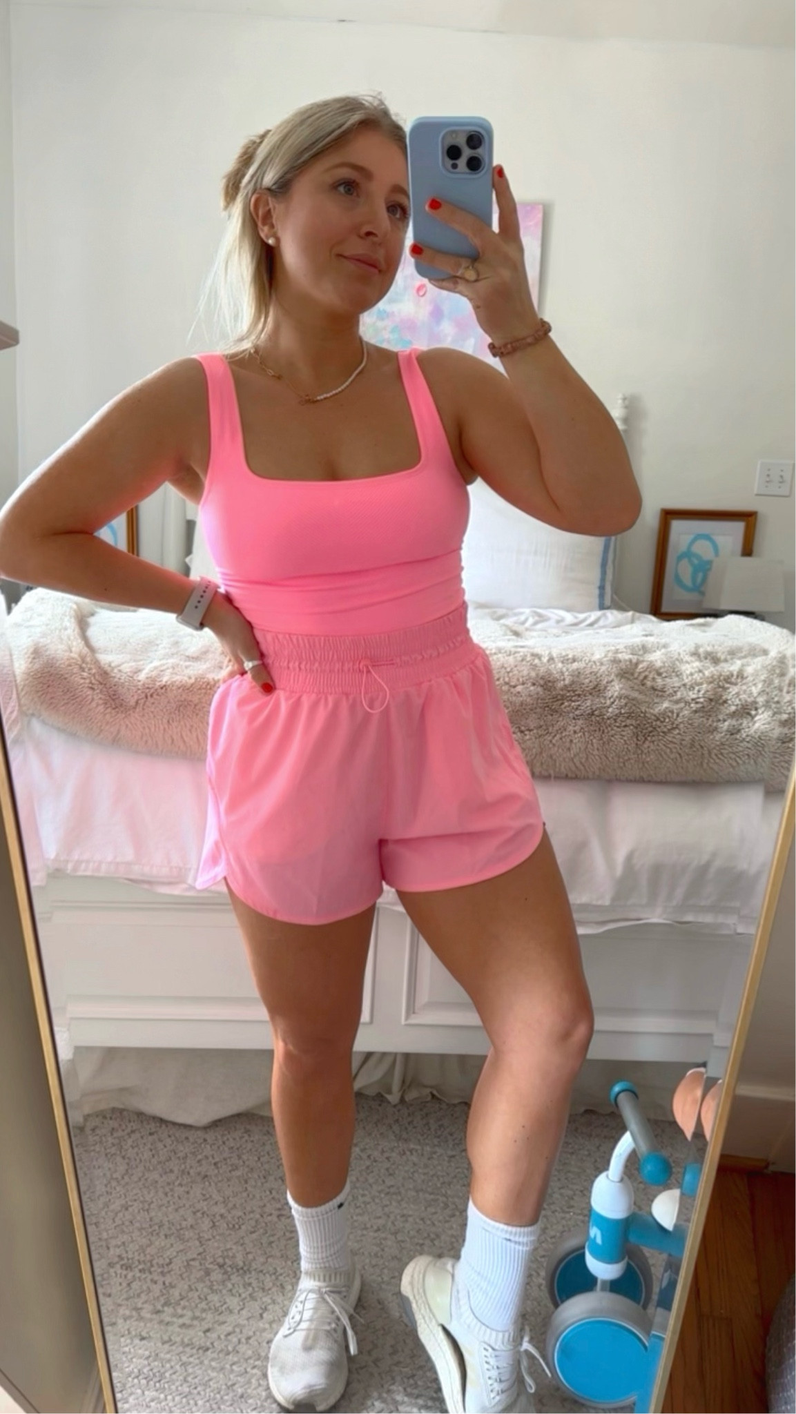 Pink Workout Set Under $50 

#LTKfindsunder50 #LTKmidsize #LTKActive