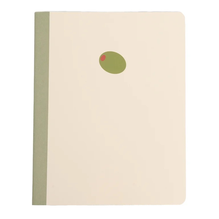 Pearhead Olive Composition Notebook with Olive Green Design, 160 College-Ruled Pages, 7.5 x 9.75 ... | Walmart (US)