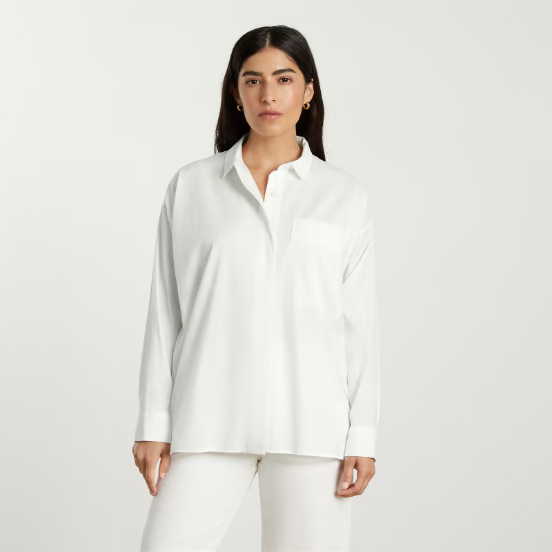 The Oversized Organic Cotton Shirt | Everlane