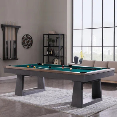 HESTON 8ft Billiard Slate Pool Table | Wayfair North America