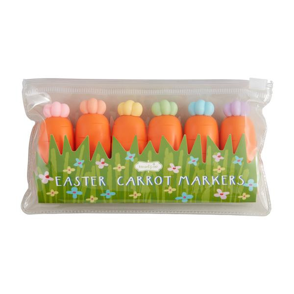 Easter Carrot Shaped Markers | Mud Pie