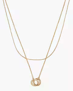 Intertwined layering necklace | J.Crew Factory