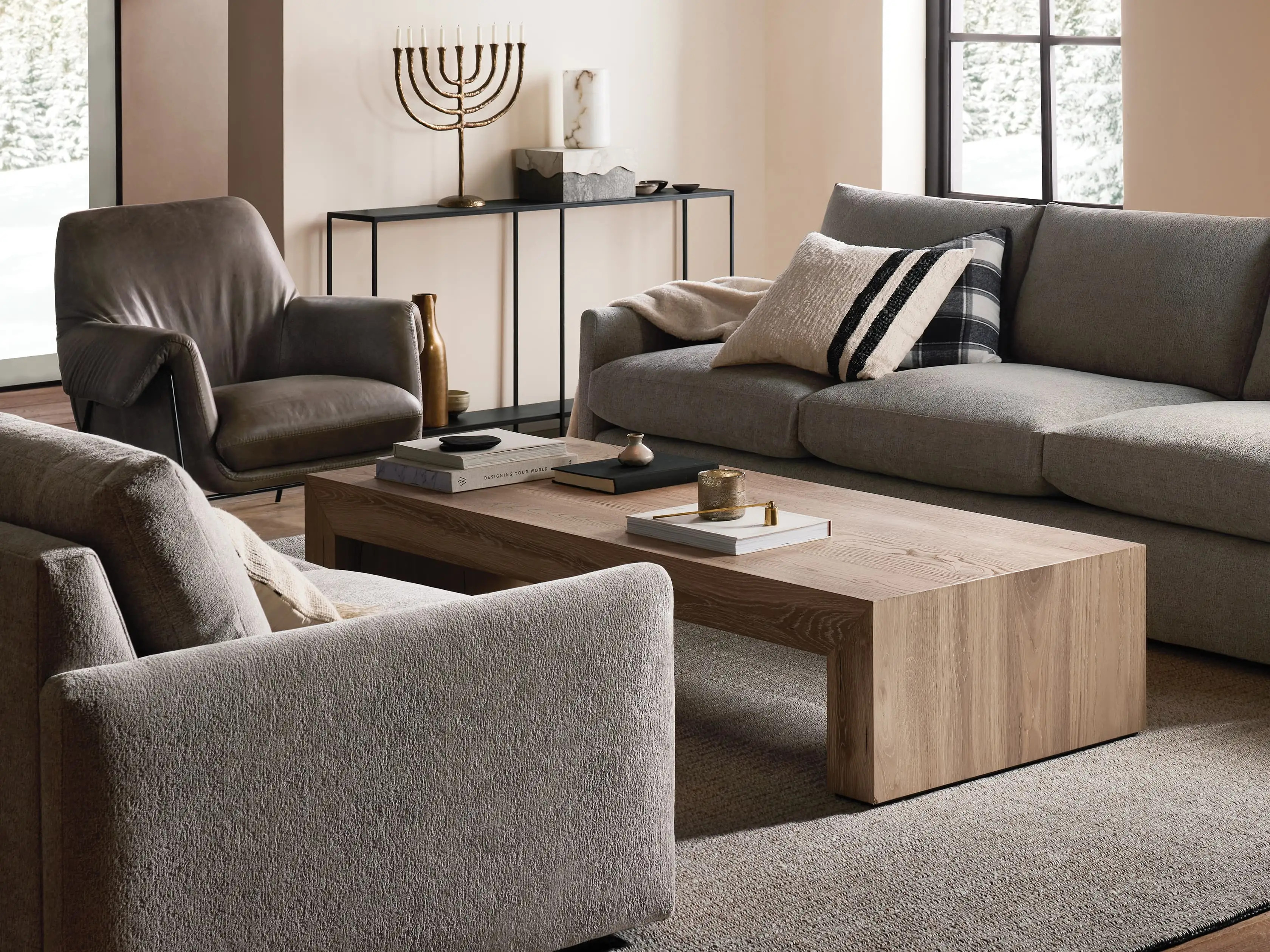 Sullivan Waterfall Coffee Table | Arhaus