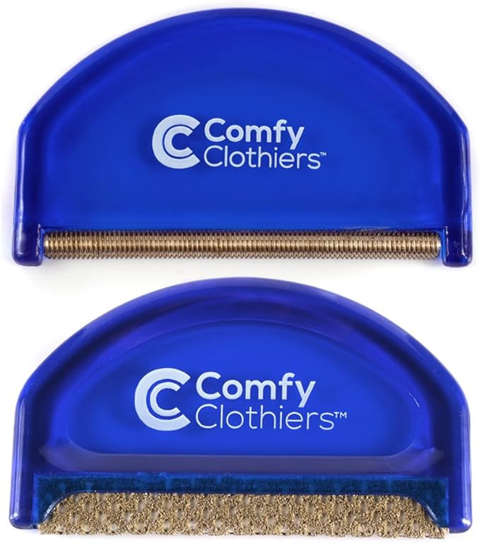 Comfy Clothiers Sweater Shaver & Cashmere Comb Combo Pack – Fabric Shaver Removes Pills, Fuzz a... | Amazon (CA)