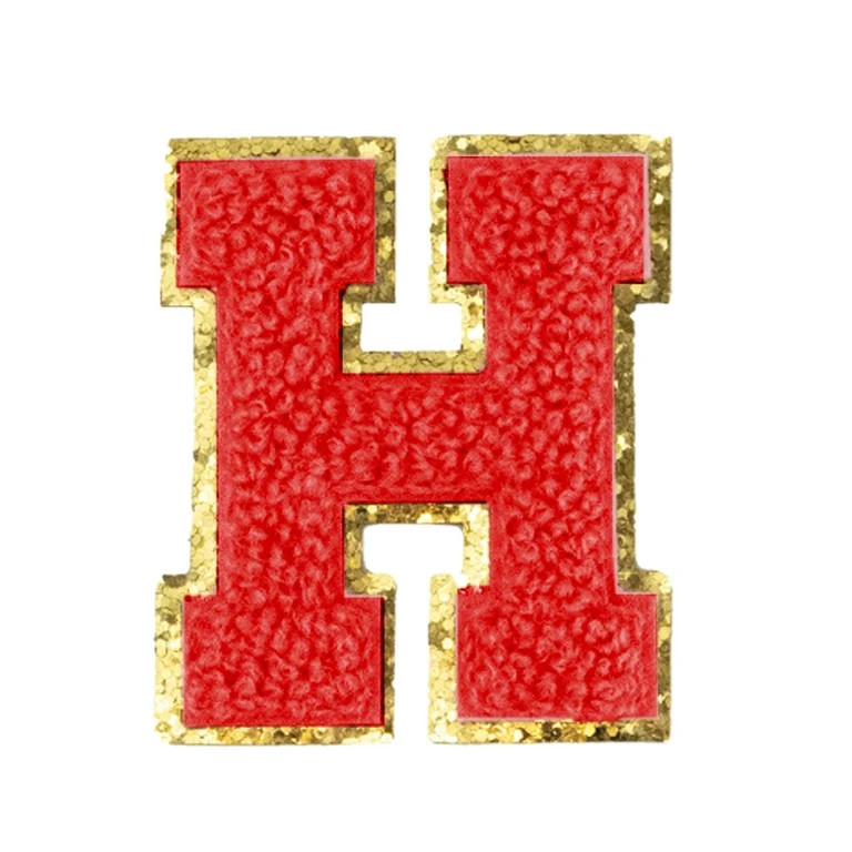 Hello Hobby Chenille H-Red Patch | Walmart (US)