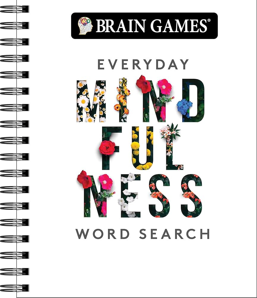 Brain Games - Everyday Mindfulness Word Search (White): Adult Puzzle Book for Stress Relief & Rel... | Amazon (US)