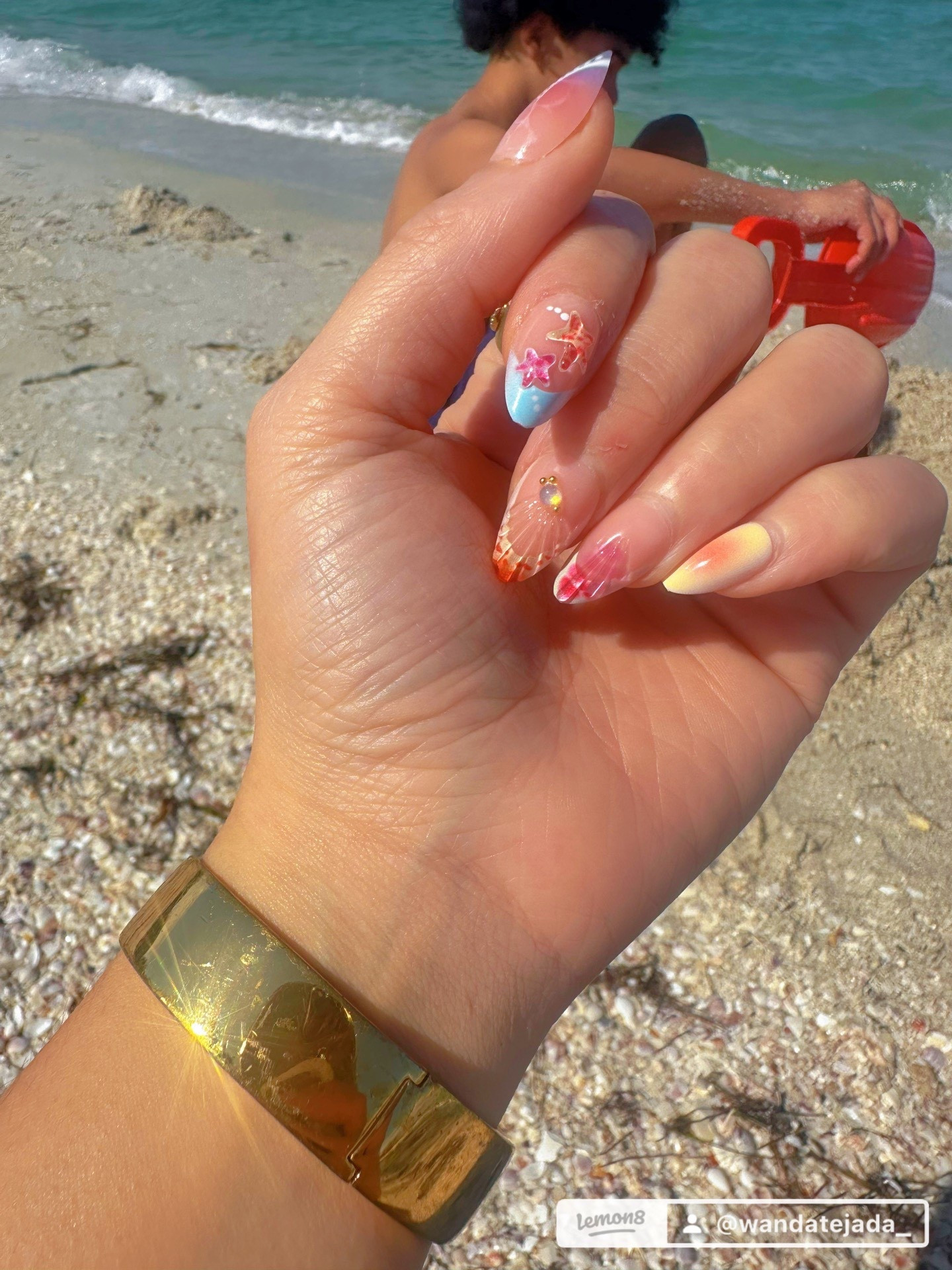 #Beach #nails #vaction #spring 

#LTKU #LTKdayinmylife #LTKstorytime