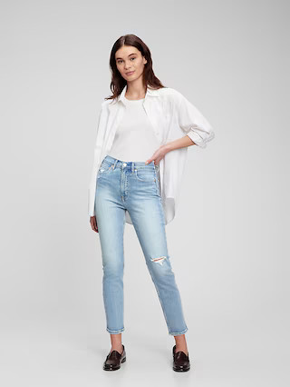 High Rise Vintage Slim Jeans with Washwell | Gap (US)