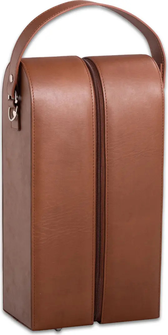 Bey-Berk Vino Leather Wine Caddy & Corkscrew Set | Nordstrom | Nordstrom