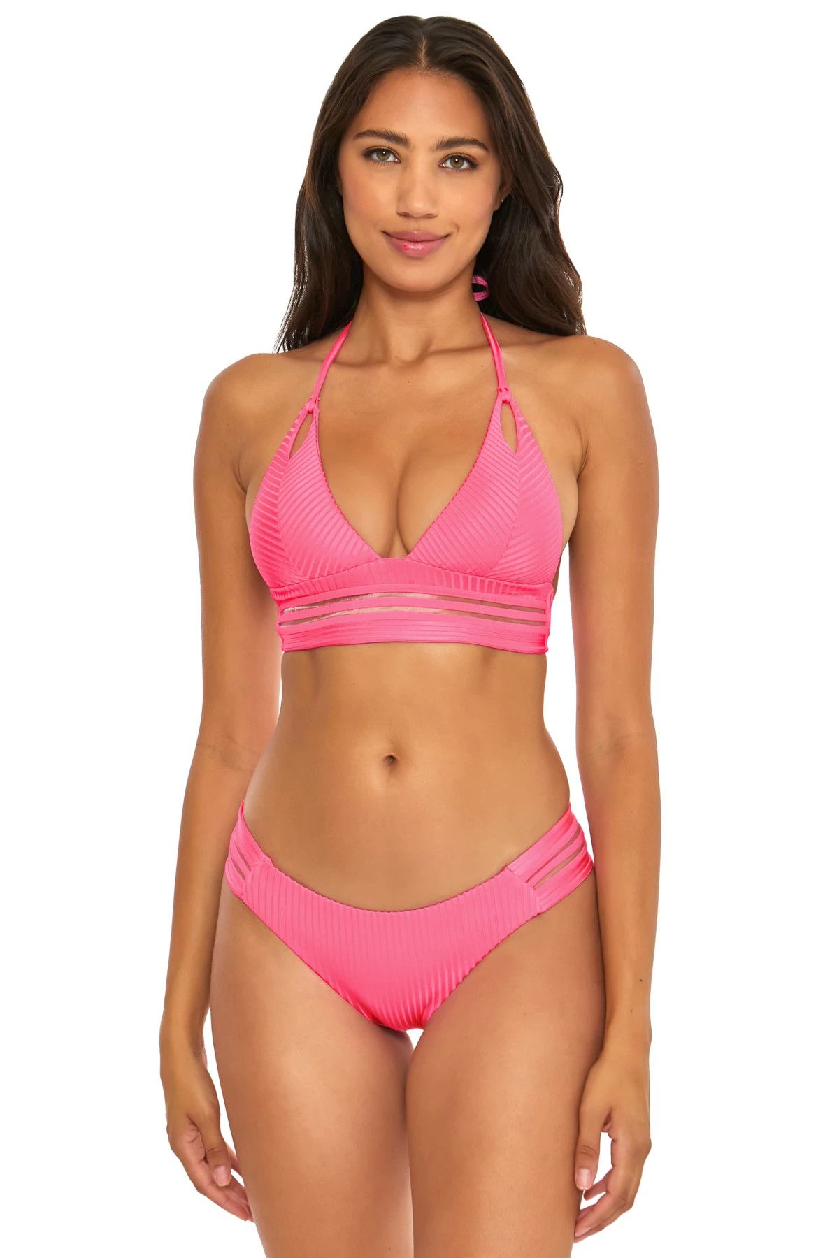 Wide Halter Banded Bikini Top | Everything But Water