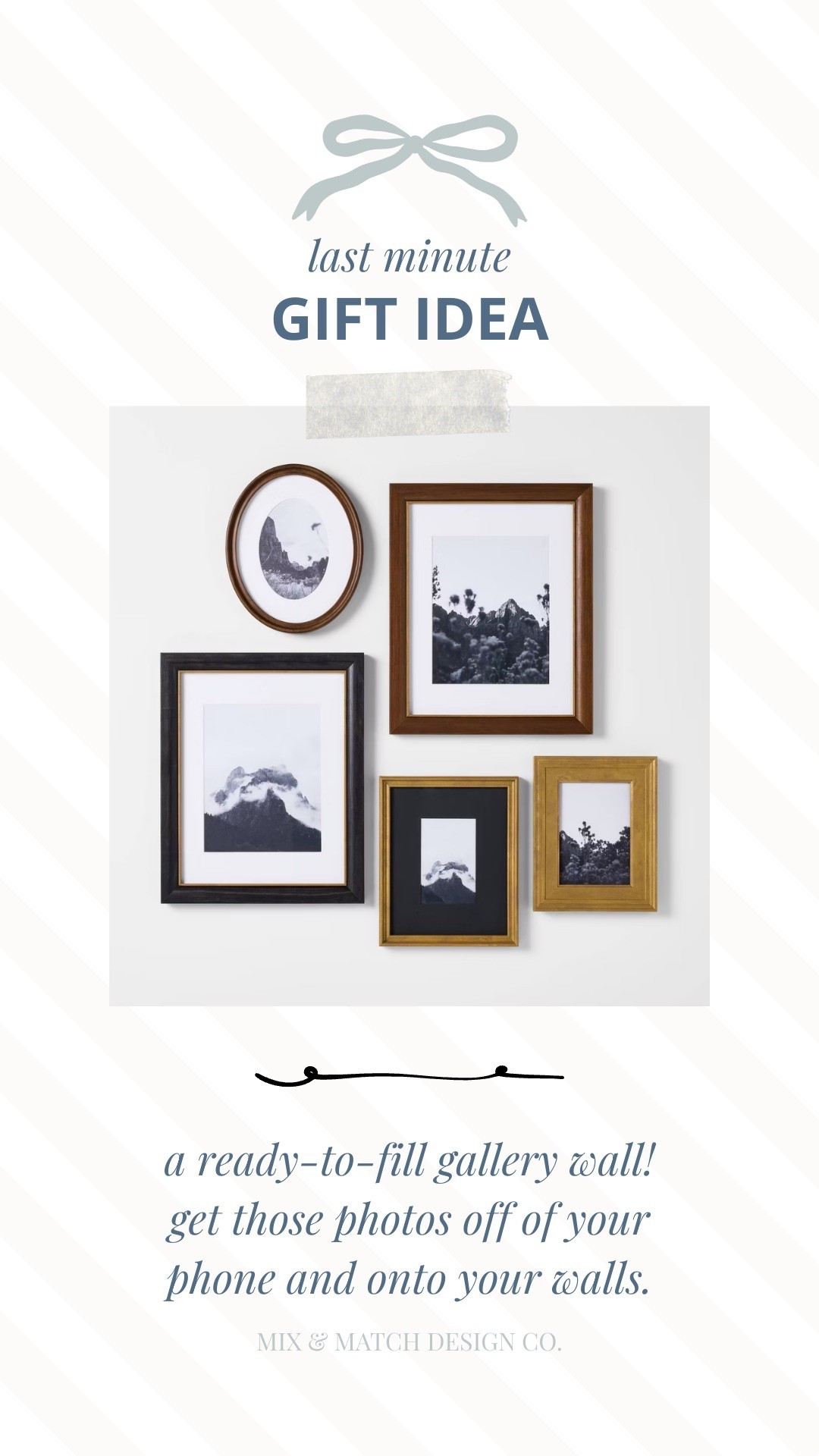 Looking for something easy and meaningful to give? I just came across this gallery wall set for under $100 that’s highly rated. Just get a few photos printed, pop them in the frames, and you have a beautiful, collected gallery wall that’s ready to hang!

#LTKHome #LTKmomlife