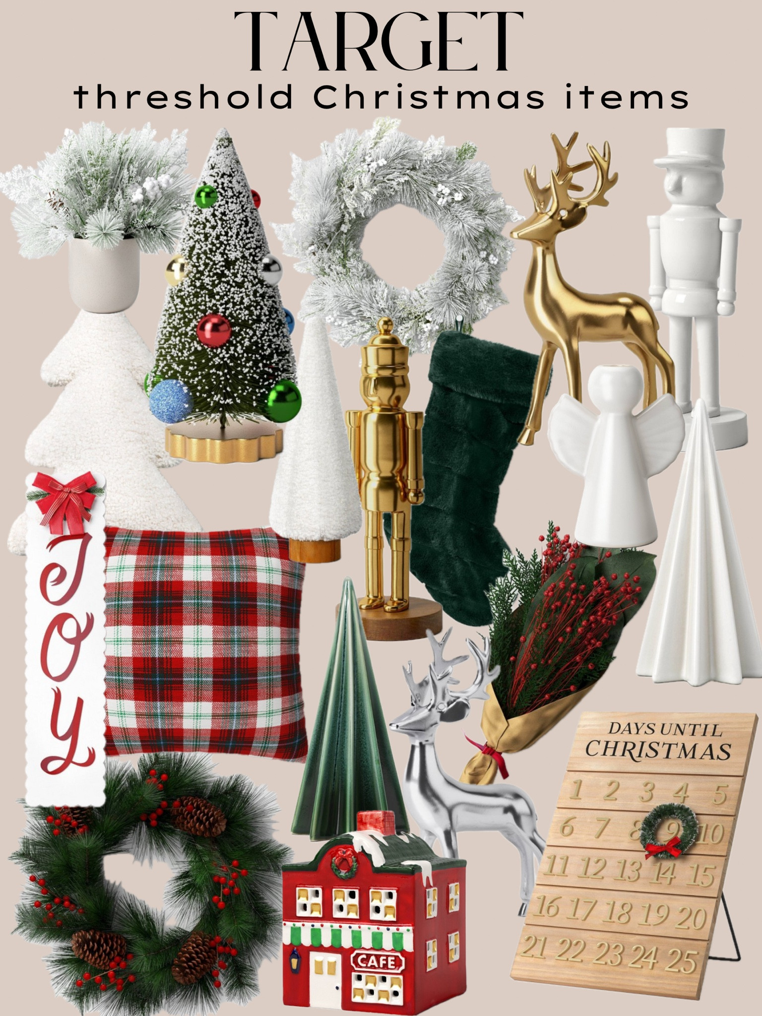 Target Threshold Christmas decor 

#LTKHome #LTKHoliday #LTKSeasonal