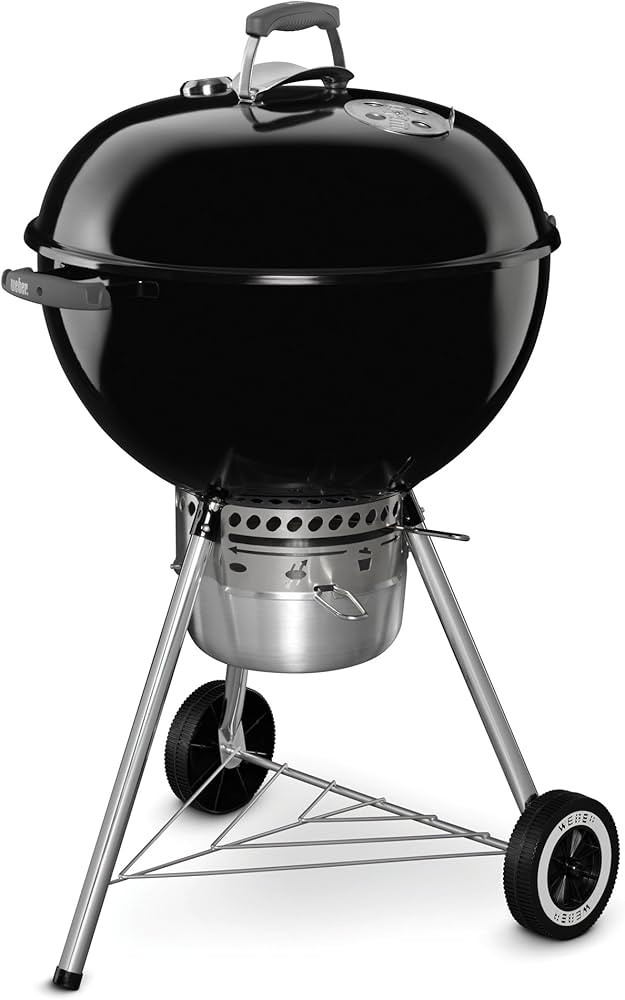 Weber Original Kettle Premium Charcoal Grill, 22-Inch, Black | Amazon (US)