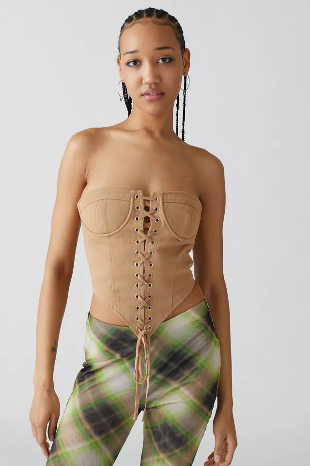 Lioness East Gate Corset Top | Urban Outfitters (US and RoW)