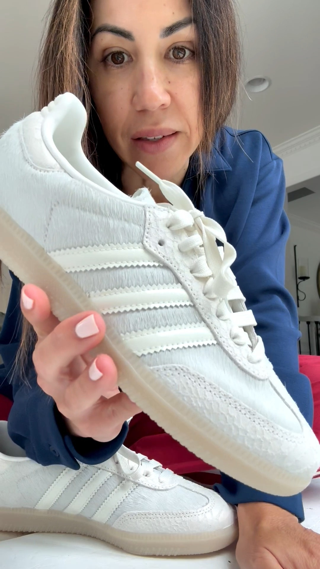 Adidas sneakers size down half

#LTKSaleAlert #LTKOver40