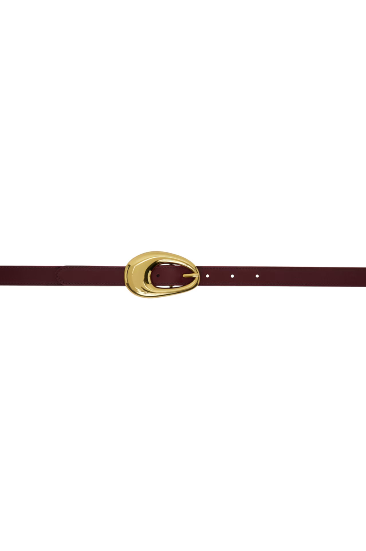 Burgundy Drop Belt | SSENSE