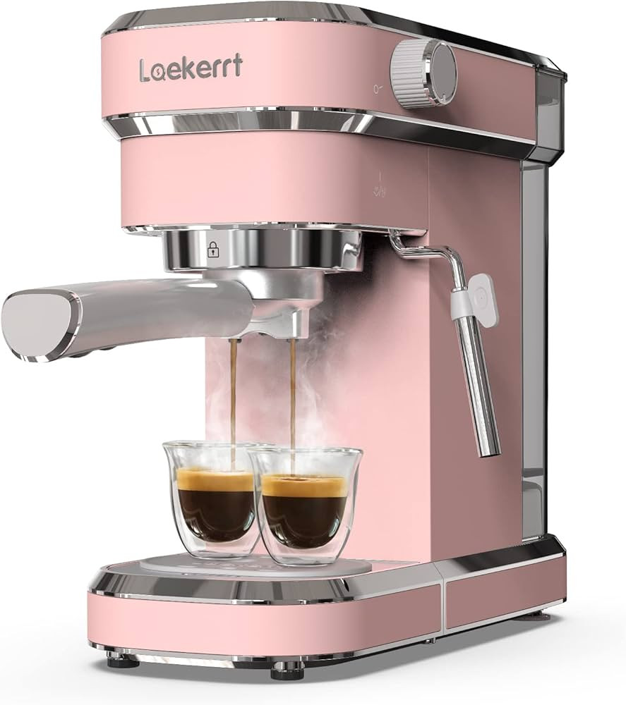 Laekerrt Professional Espresso Machine 20 Bar Espresso Maker CMEP01 with Milk Frother Steam Wand ... | Amazon (US)