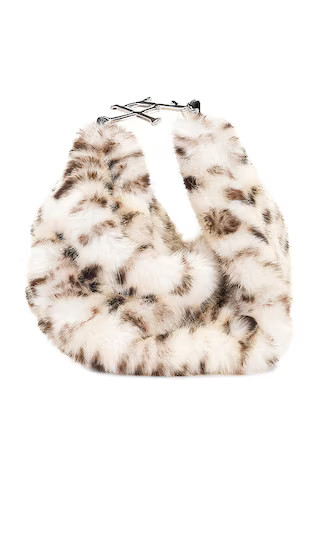 Faux Fur Bag in Cream | Revolve Clothing (Global)