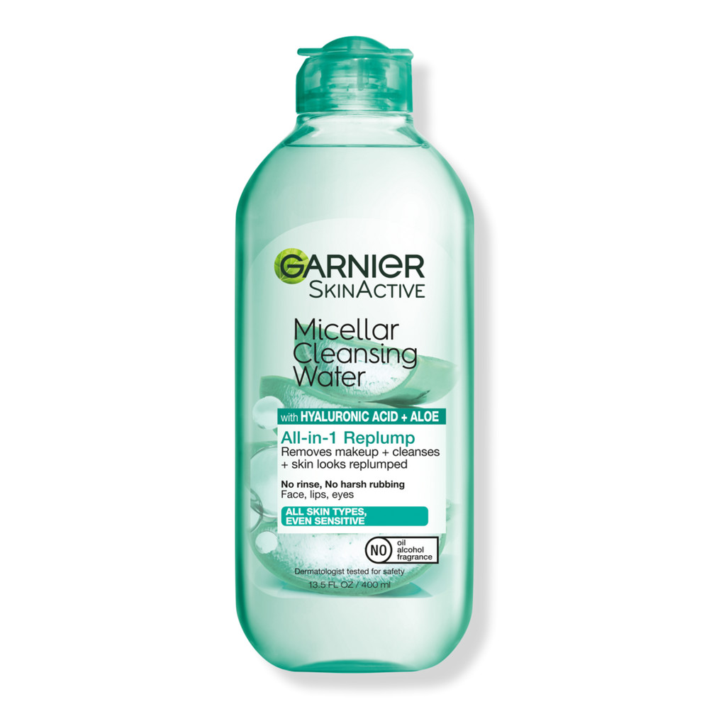 Garnier SkinActive Micellar Replumping Hyaluronic Acid Micellar Water - 13.5 oz | Ulta