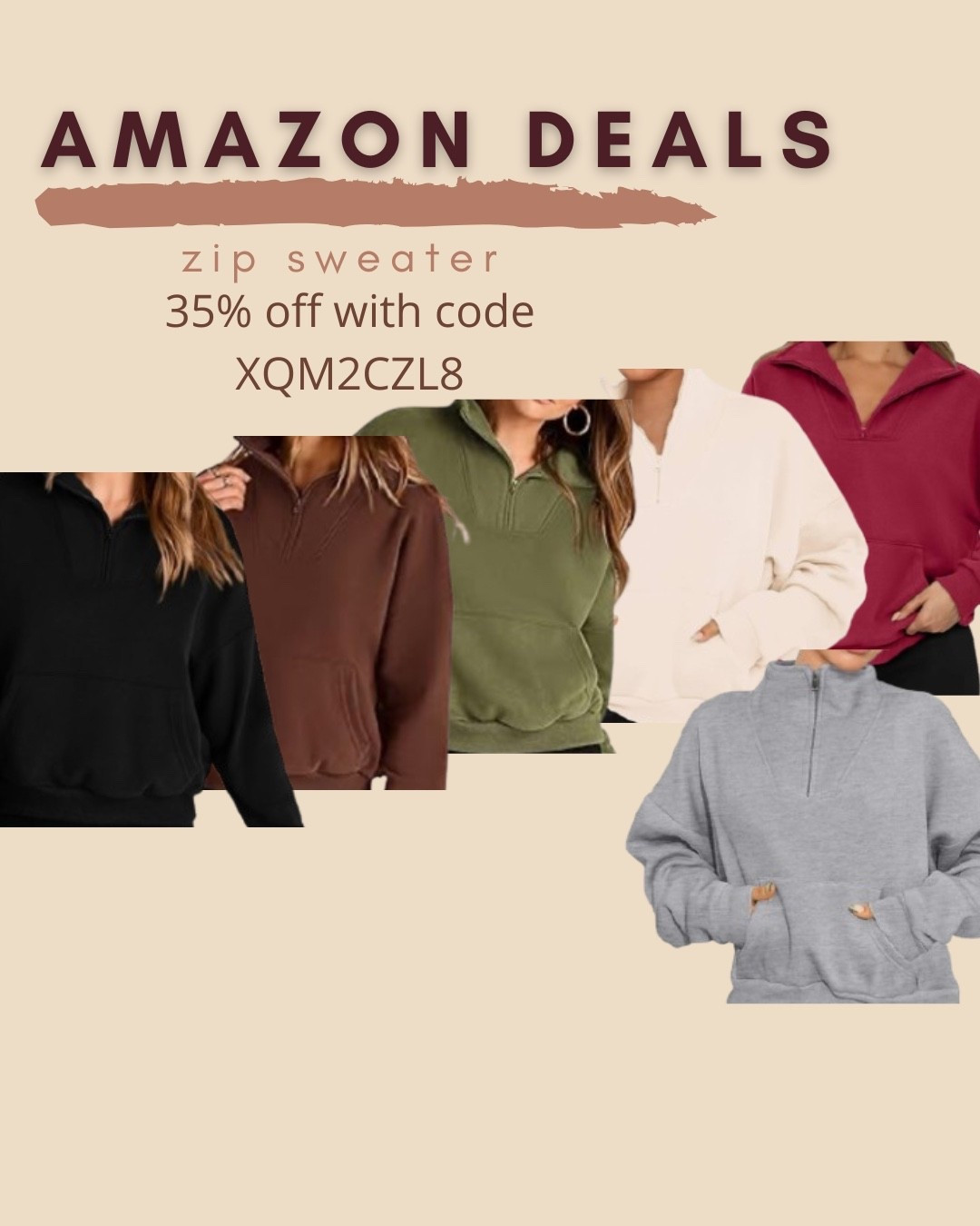 $20 ends 7/14

Amazon fashion
Amazon deals
Quarter zip sweater
Comfy outfit

#LTKSaleAlert
