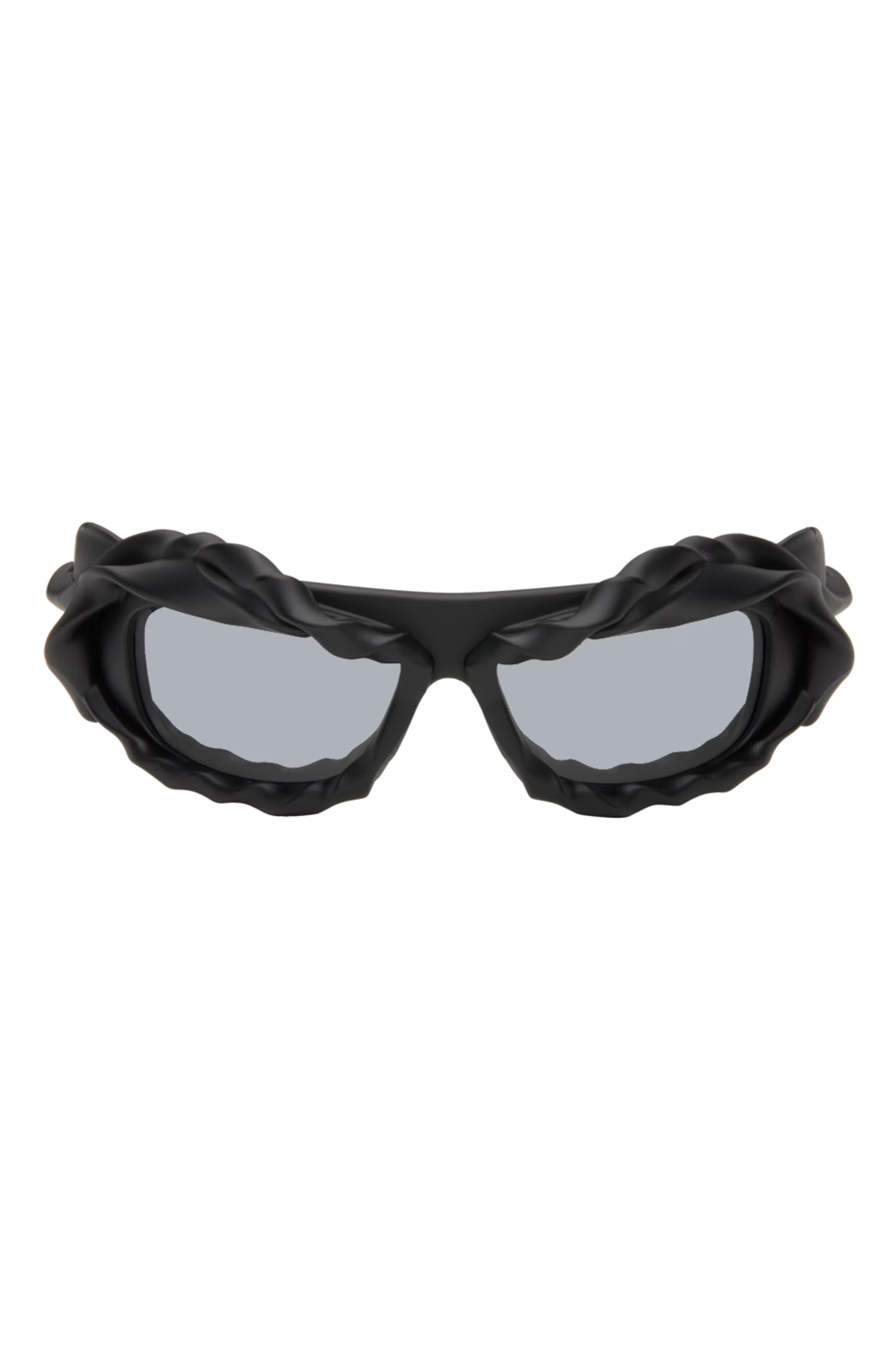 Ottolinger - Black Twisted Sunglasses | SSENSE