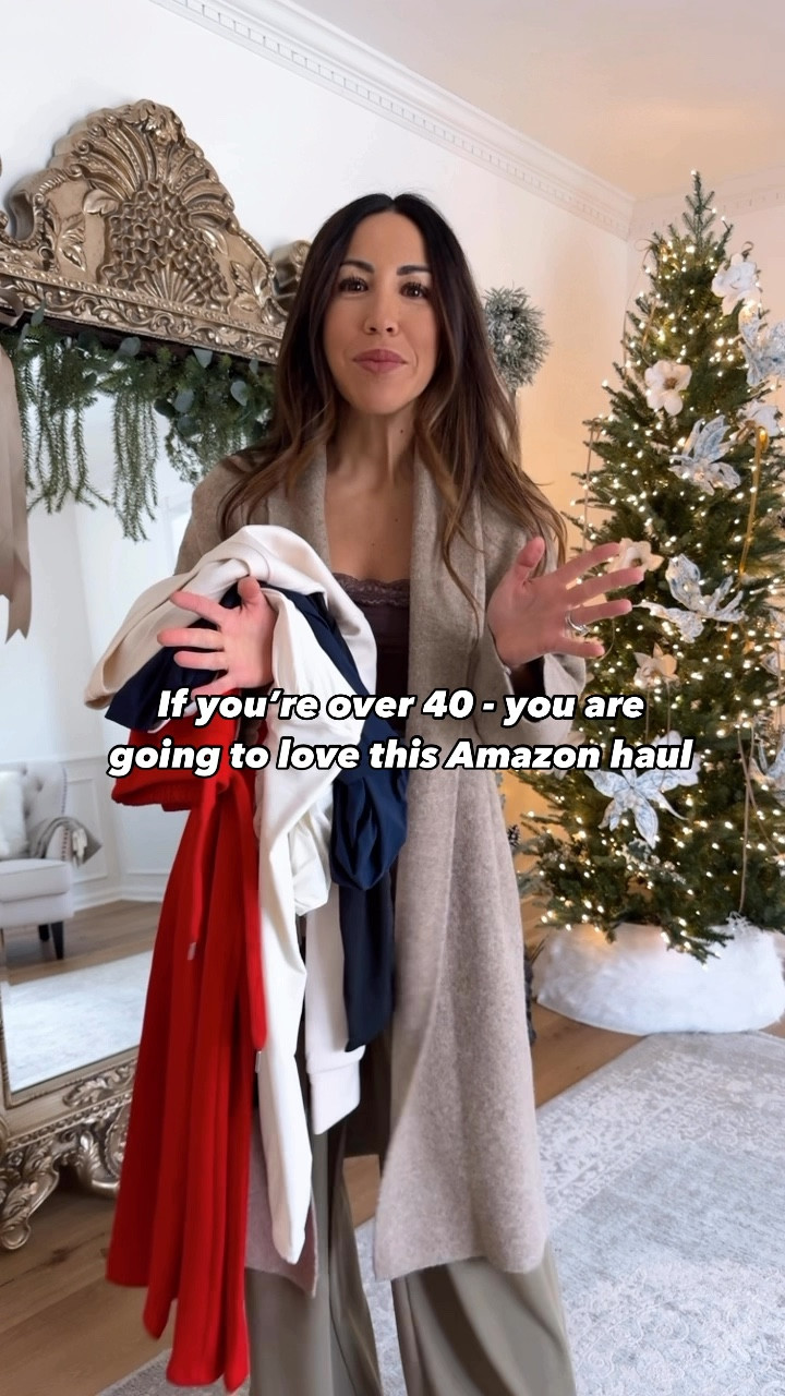 Amazon fashion haul! Travel outfits, loungewear, mom outfits, work outfits, date night outfits - this Amazon haul has something for everyone. Amazed by the fabrics, quality and fit on every single piece! 

Avara jeans code: tammyL15. Wearing 25. 
Barrel jeans 2. 
Sets xs. 
Small tops. 
Small cardigan. 
Green pants small. 
Vest small. 

#LTKSaleAlert #LTKFindsUnder50 #LTKOver40