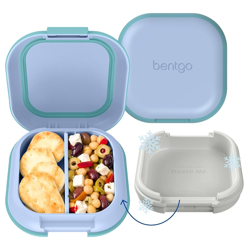 Bentgo Chill Mini Leak-Proof Lunch Box – Built-In Ice Pack Keeps Food Cold, 2.7-Cup Capacity fo... | Amazon (US)