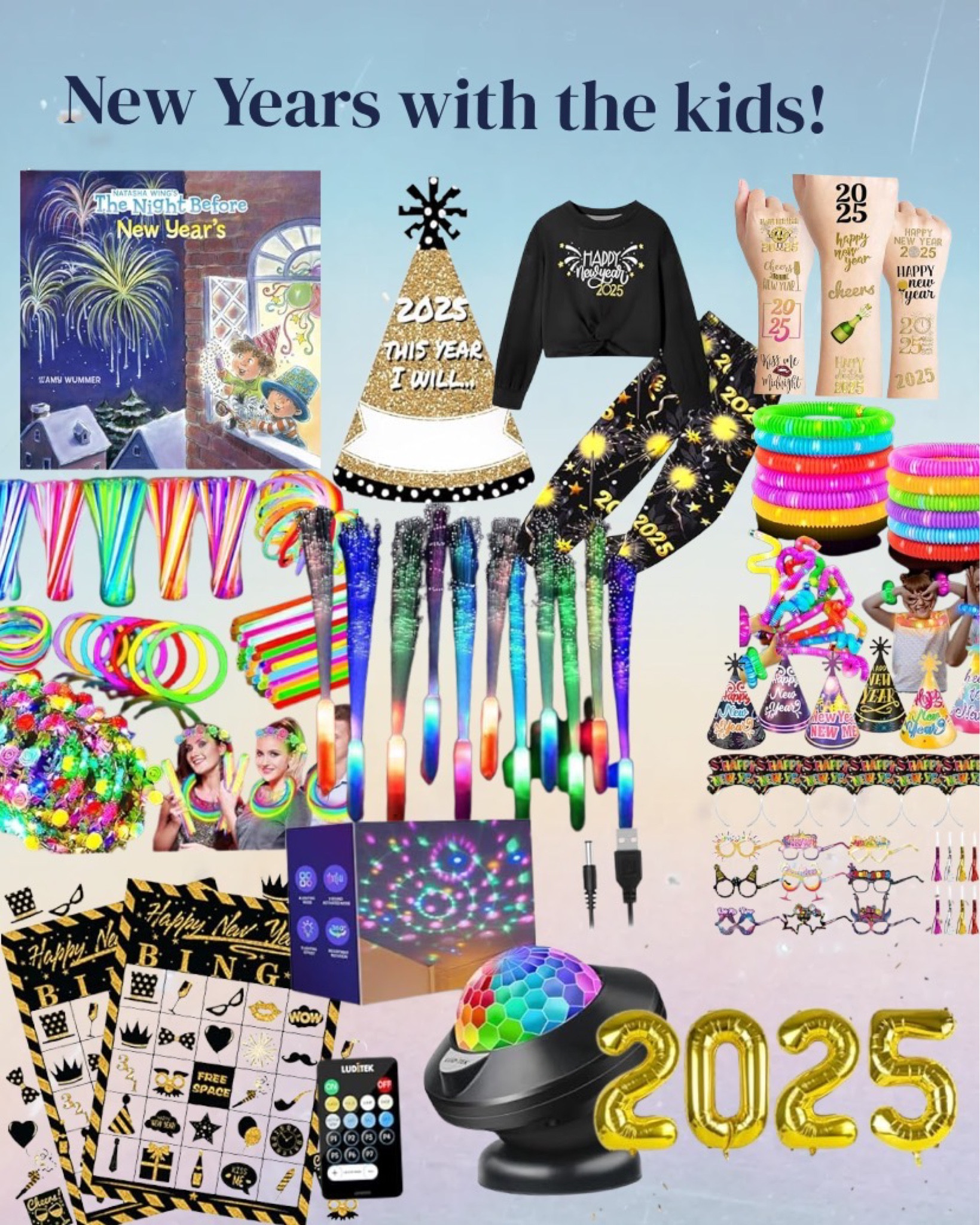 New years with the KIDS! Make the night exciting and fun and ring in the new year with your favorite broke besties !! 

#LTKBaby #LTKFamily #LTKKids