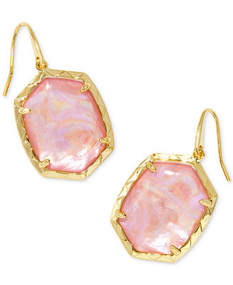 Kendra Scott 14k Gold-Plated Stone Drop Earrings  - Macy's | Macy's