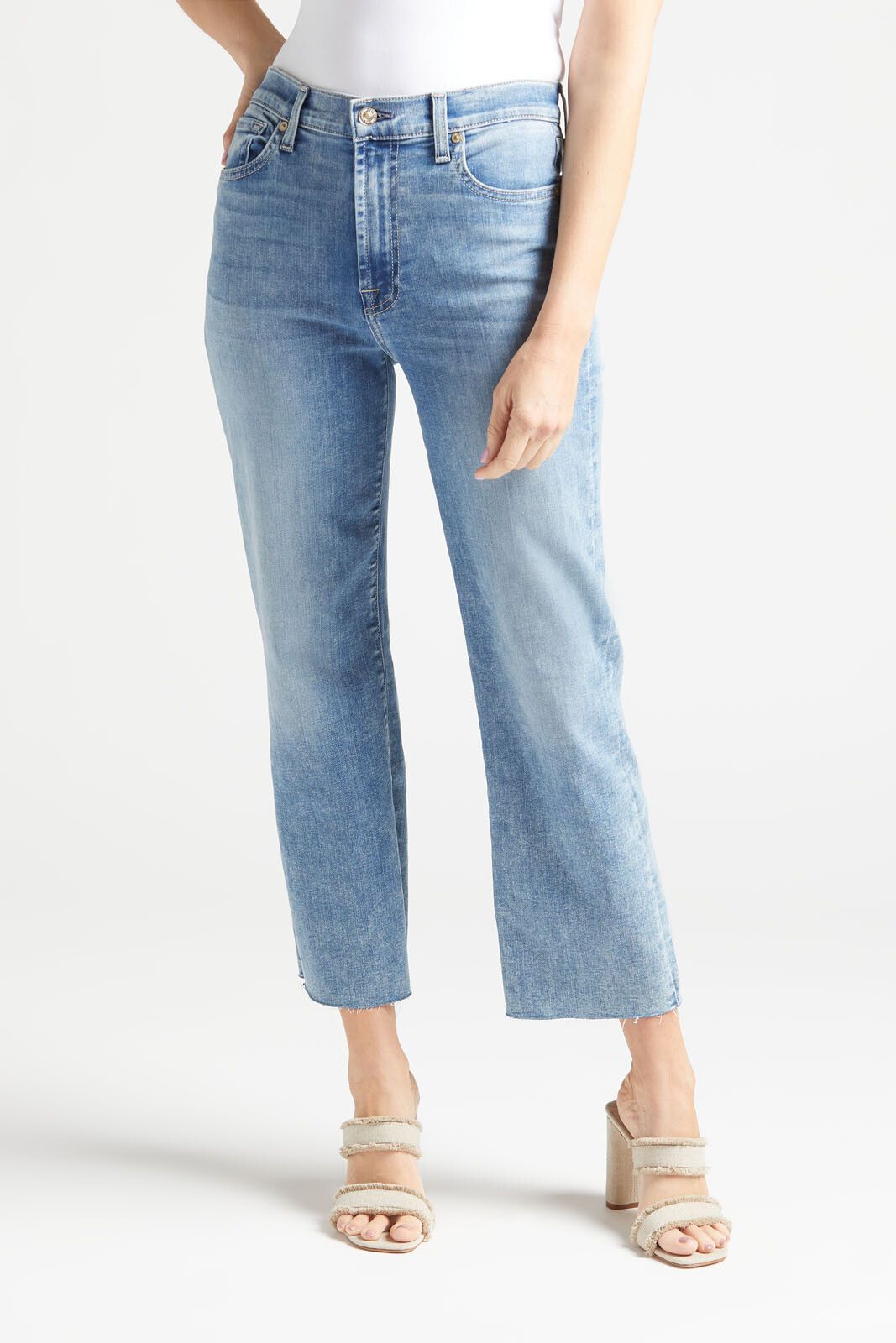 7 For All Mankind  Cropped Alexa | Evereve