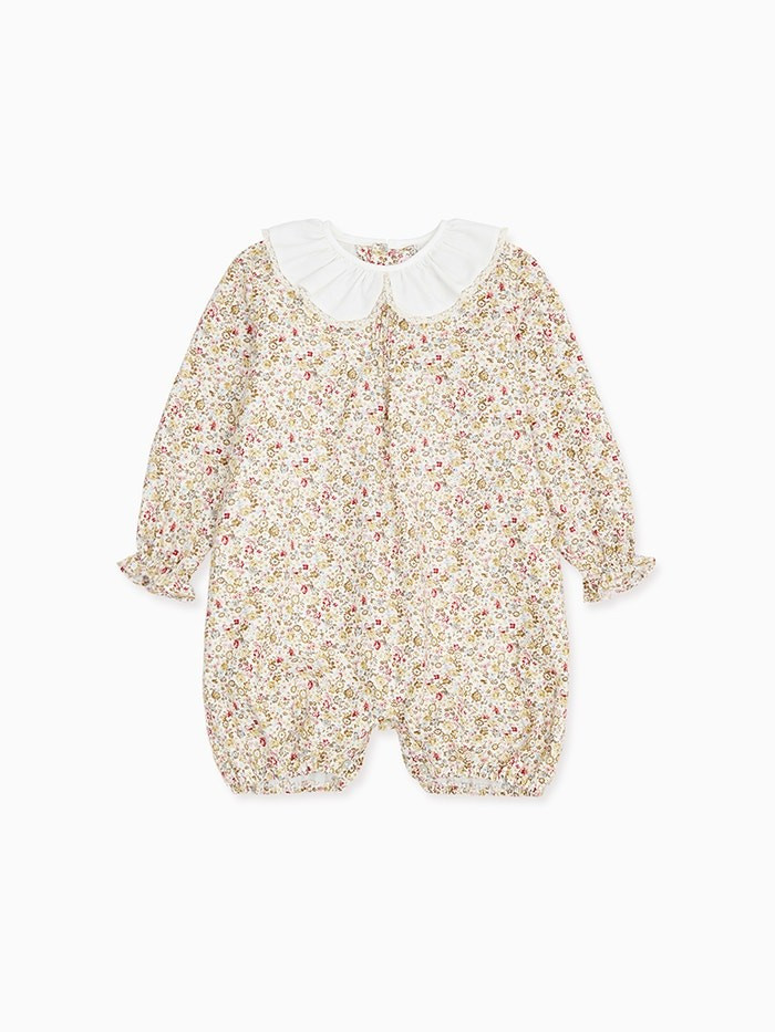 Multi Eleanor Baby Romper | La Coqueta