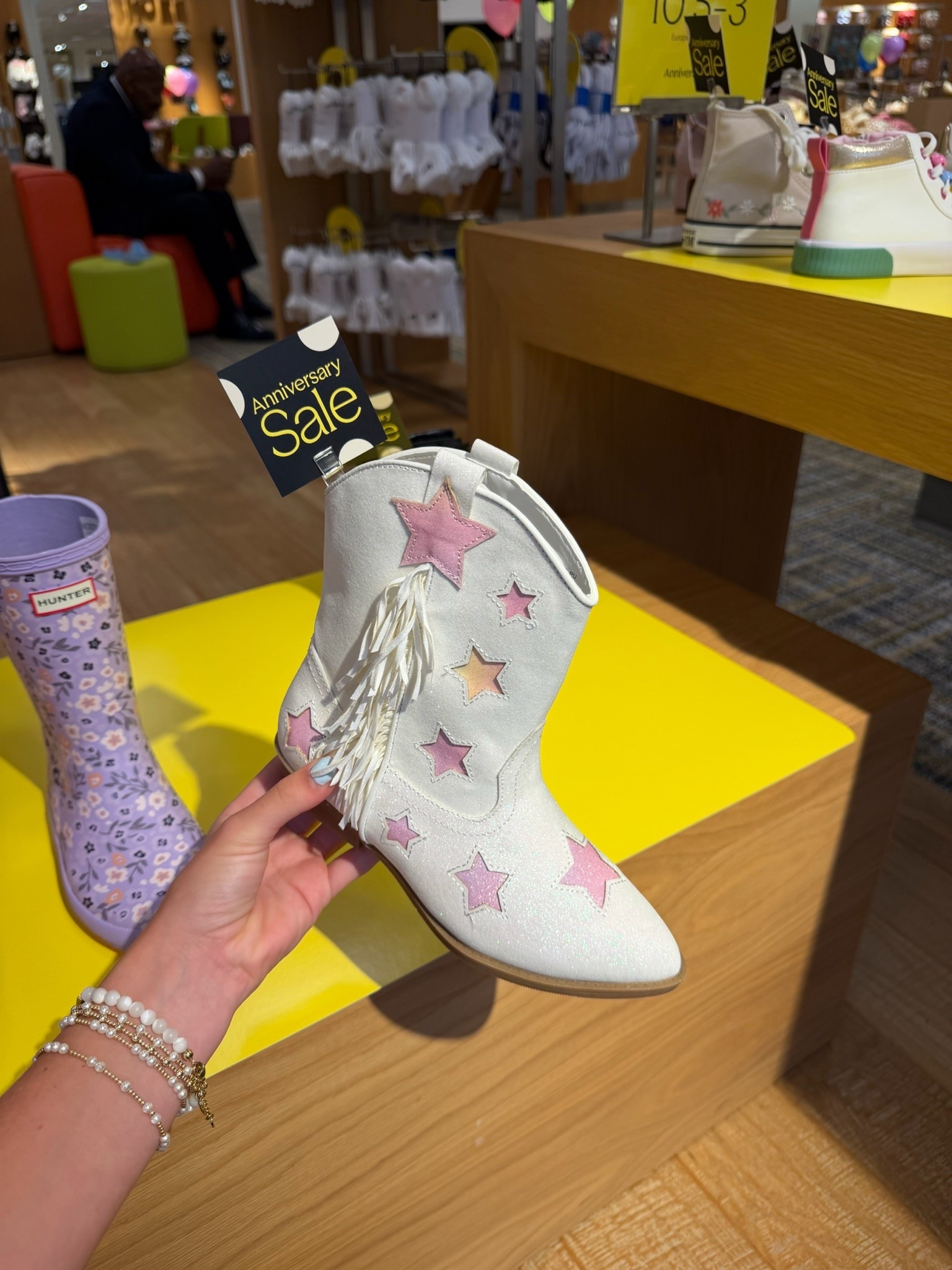 These colorful rain boots are almost too cute to pass up. They’re perfect for rainy school days, splashing in puddles, or keeping by the back door for outdoor adventures. The Nordstrom Anniversary Sale is a great time to stock up on kids’ essentials before fall arrives.

#LTKKids #LTKSaleAlert #LTKmomlife