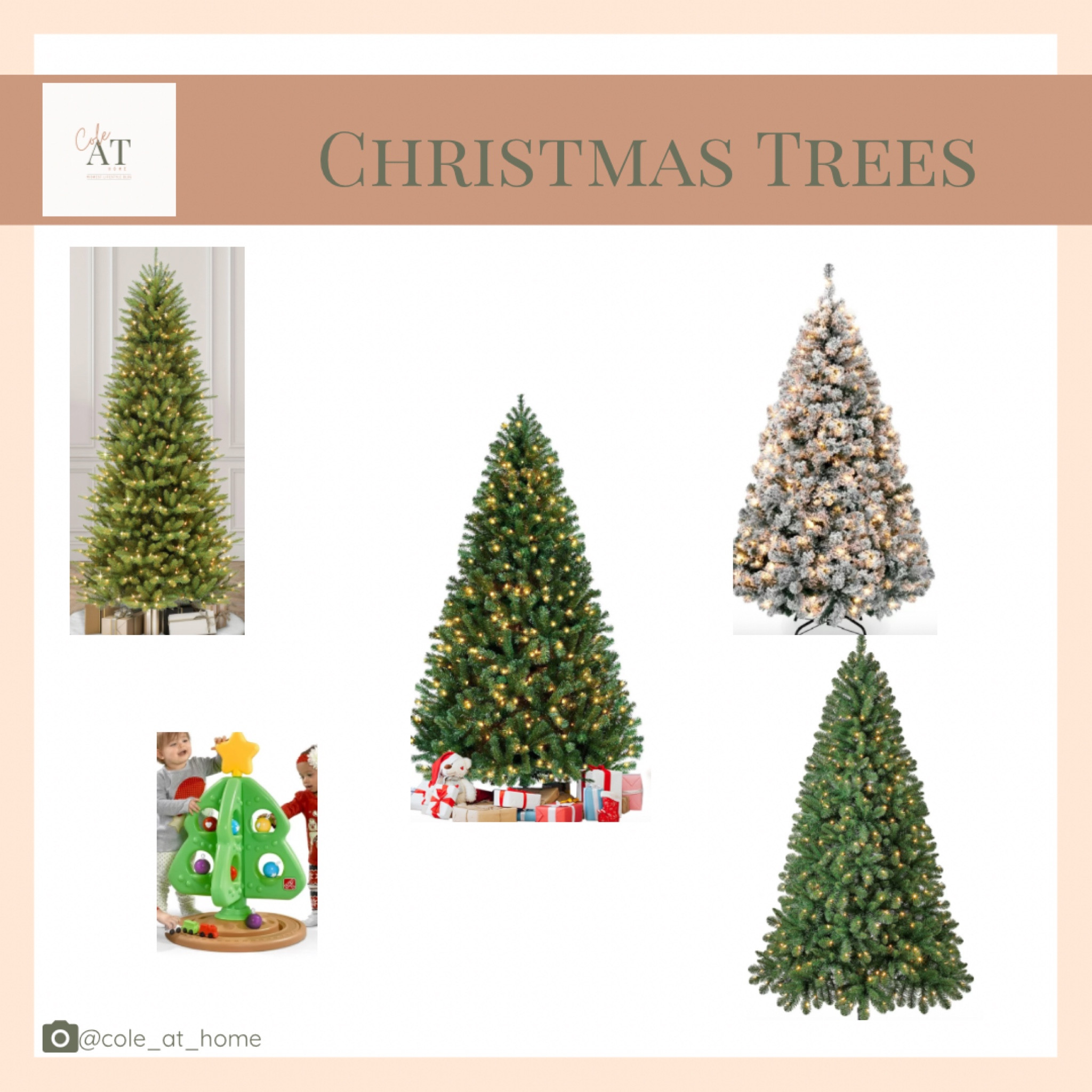  Christmas trees, Christmas decor, kids toys, home decor

#LTKhome #LTKkids #LTKHoliday
